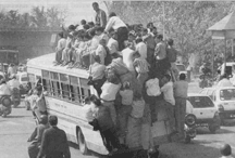 Bus in Delhi